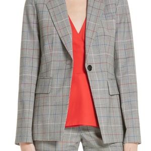 Lewit plaid blazer